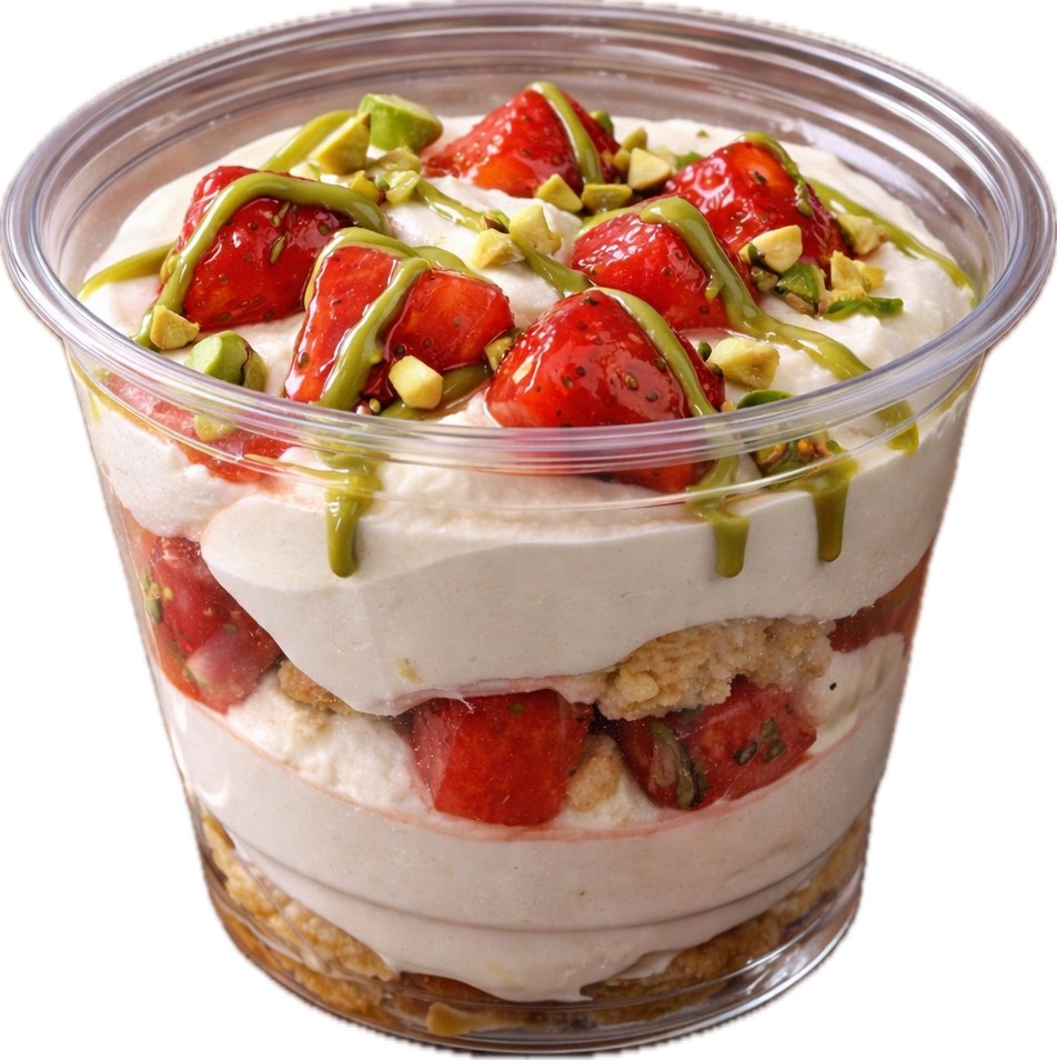 TIRAMISU FRAISE & PISTACHE